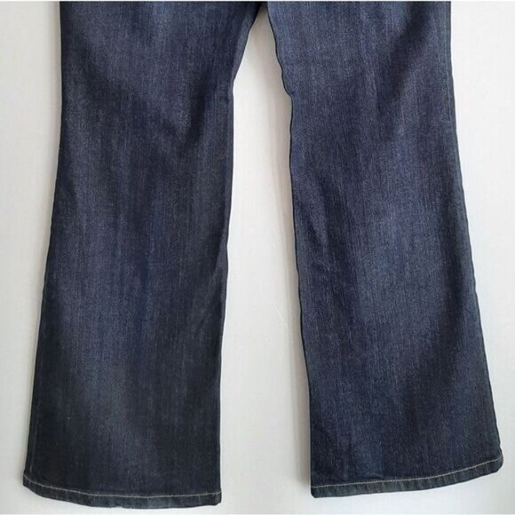 ANN TAYLOR Curvy Fit Bootcut Leg Blue Jeans Sz 10 - Picture 8 of 13